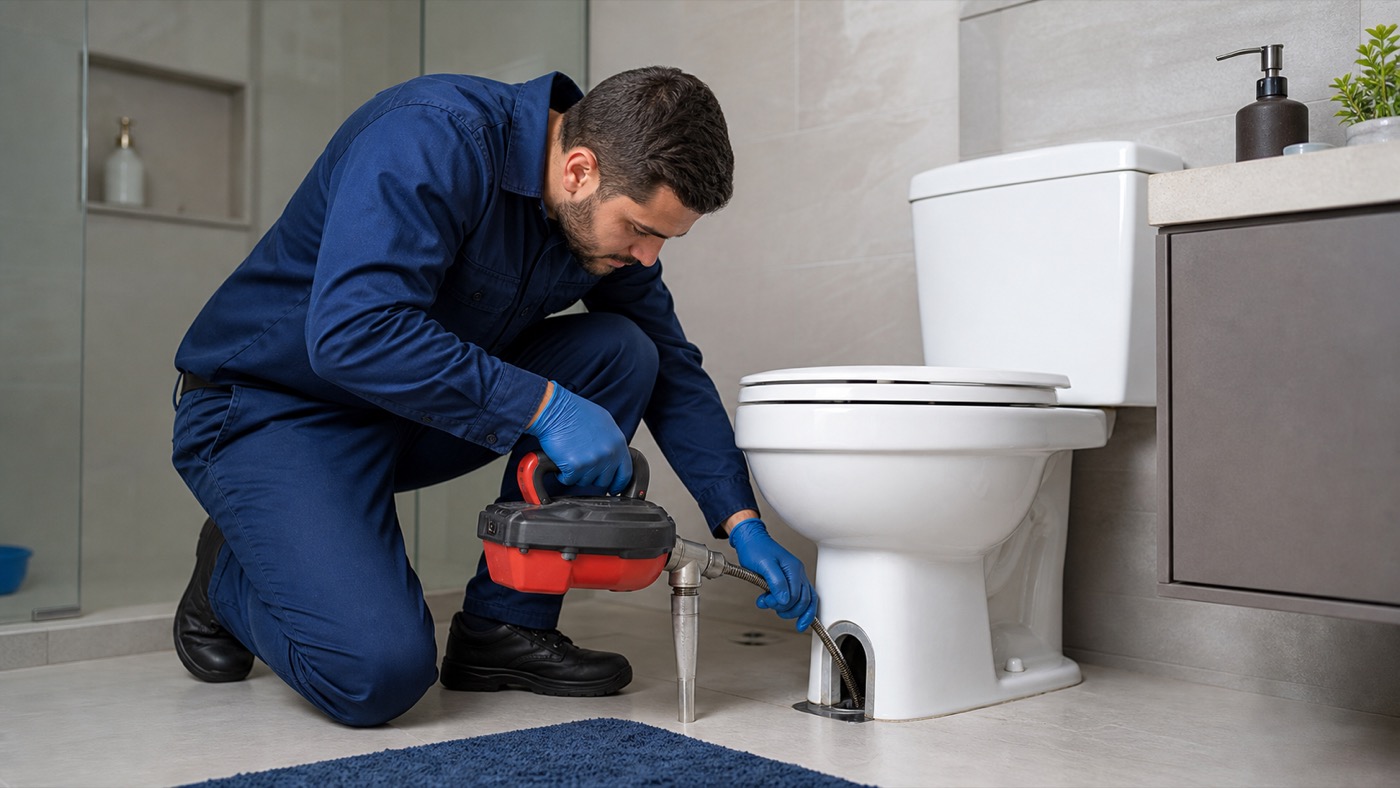 Instalação hidráulica residencial usada em manutenção preventiva